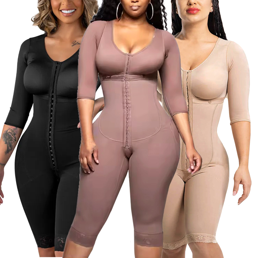 Shapewear Bodysuit Firm - Full Body Colombian Girdles Shaper High