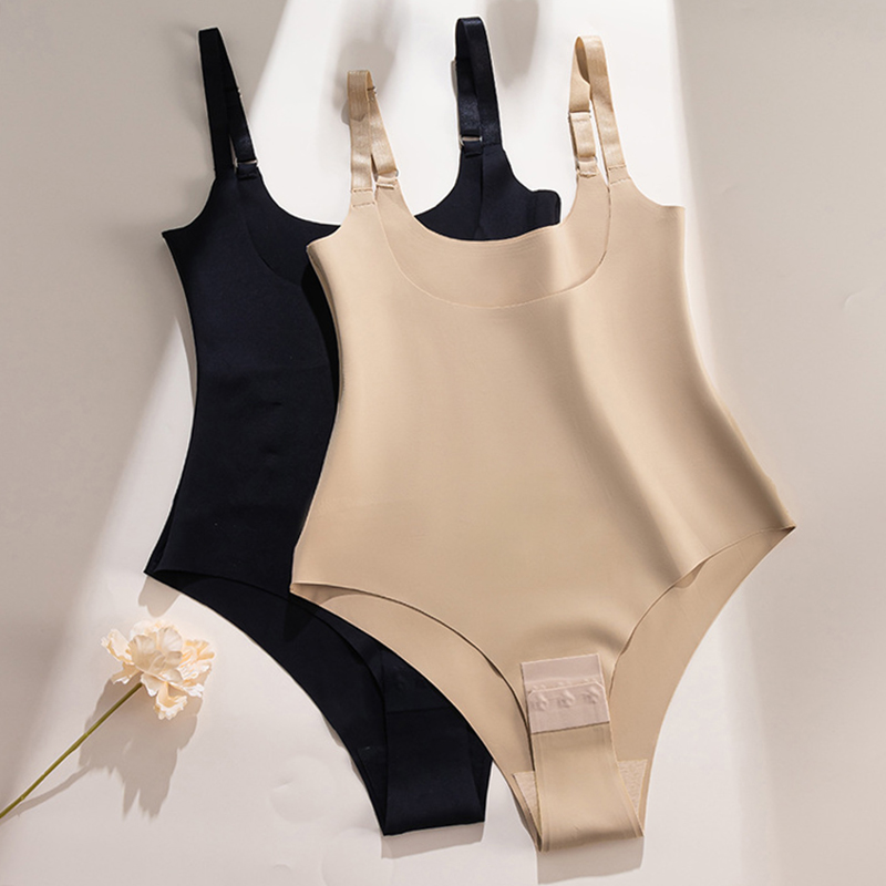 Shapewear Bodysuit Firm - Women Seamless Slimming Clothes Sling Body