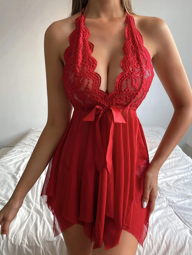 Sexy Lingerie For Woman Transp - Lace Teddy Lingerie recension och pris