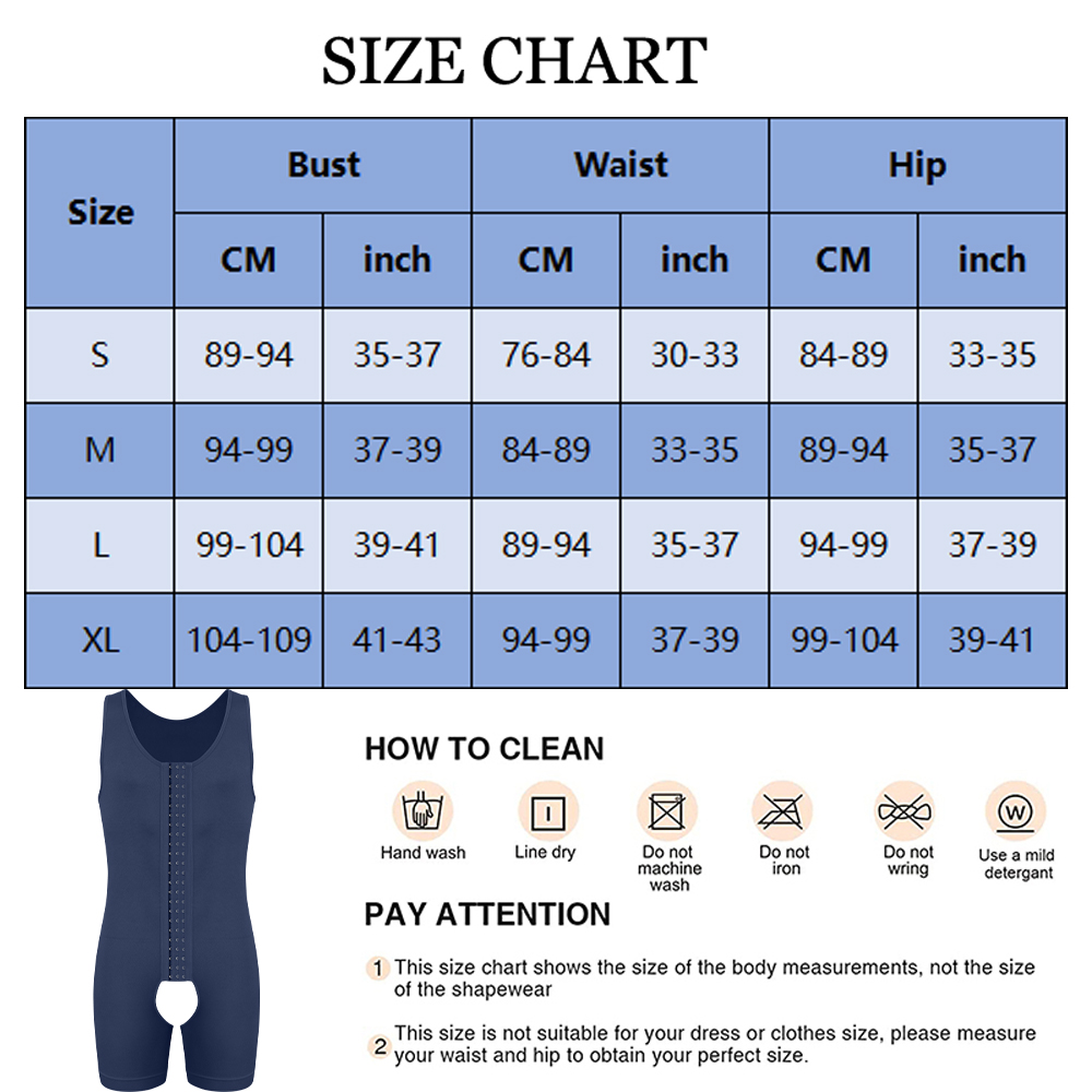 Men's Compression Shapewear  T - Shapewear Bodysuit Firm recension och pris