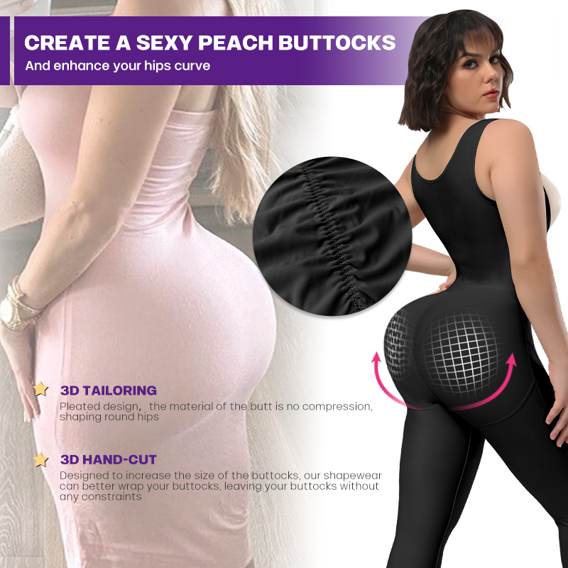 Compression Tummy Control Full - Shapewear Bodysuit Firm recension och pris