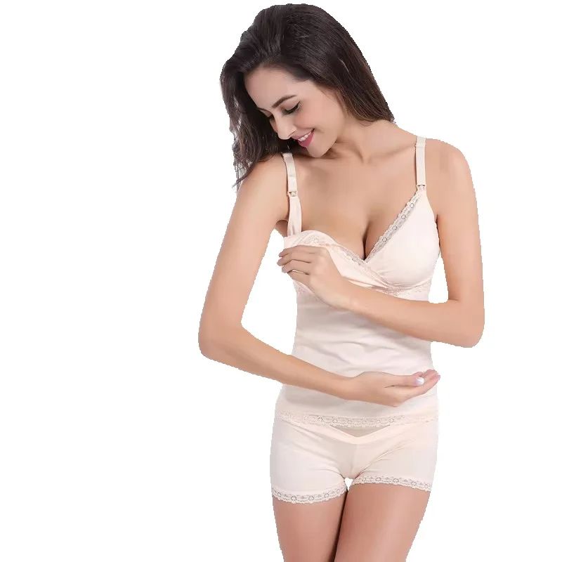 Maternity Clothes Women's Slee - Nursing Bra Sleep recension och pris
