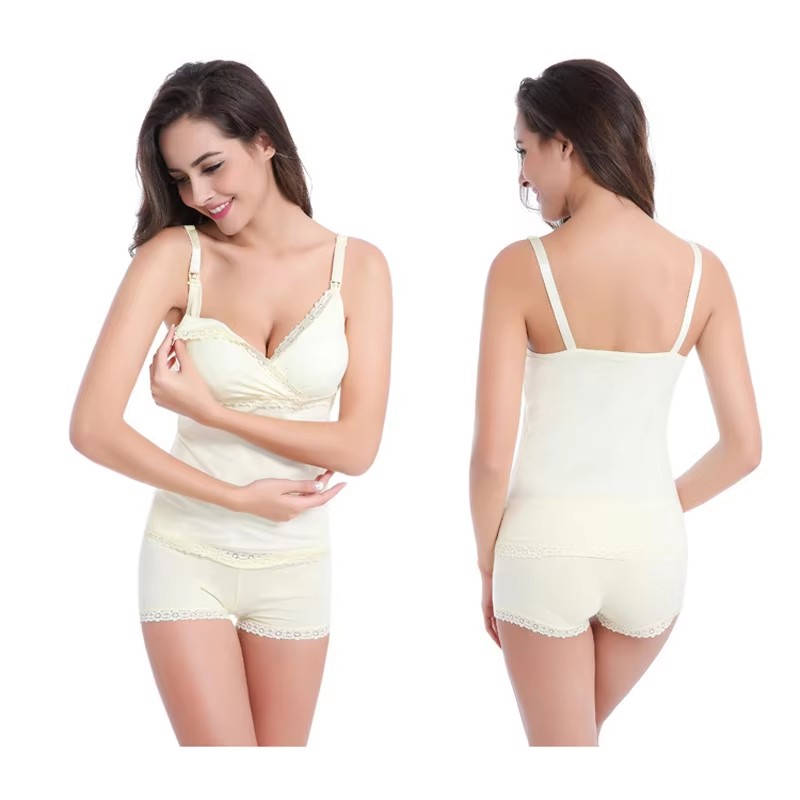 Maternity Clothes Women's Slee - Nursing Bra Sleep recension och pris