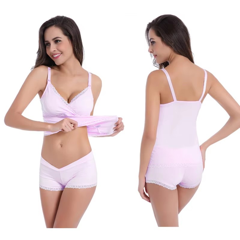 Maternity Clothes Women's Slee - Nursing Bra Sleep recension och pris