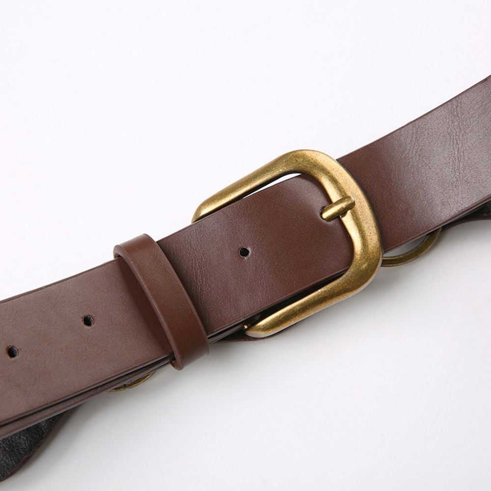 Grommet PU Leather Waist Belt  - Corset Waist Cinch recension och pris