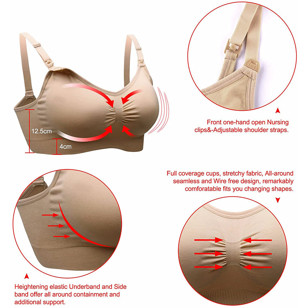 Womens Maternity  Nursing Bra  - Nursing Bra Sleep recension och pris