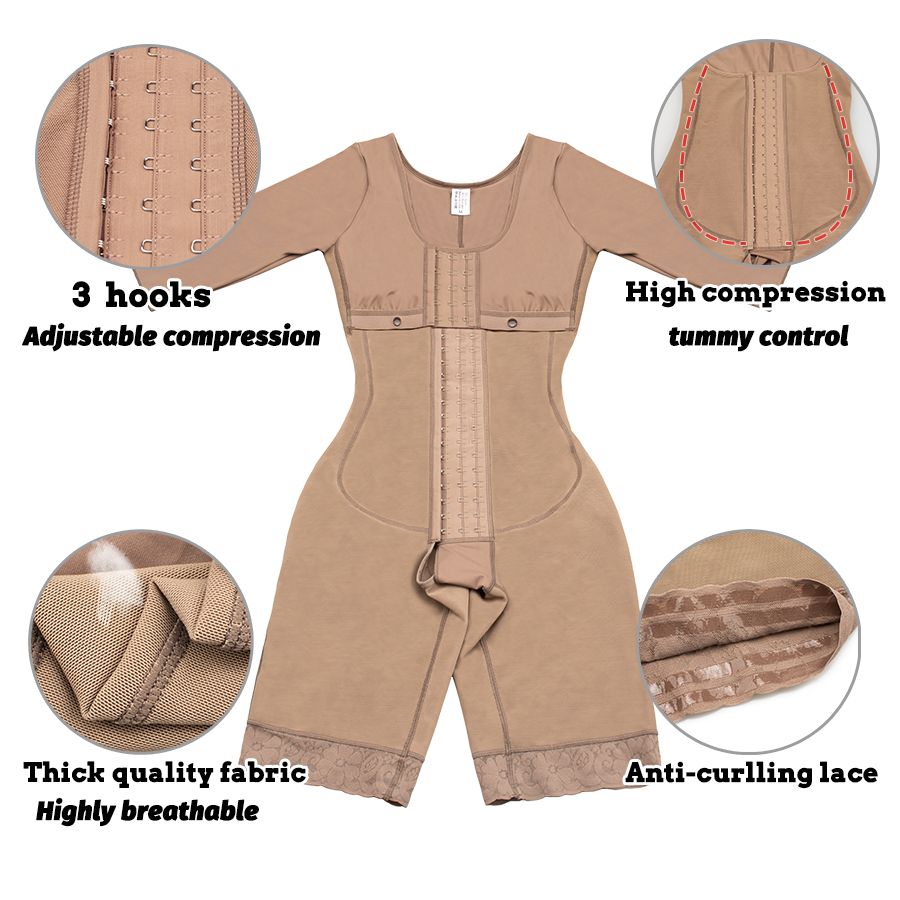 Full Body Colombian Girdles Sh - Shapewear Bodysuit Firm recension och pris