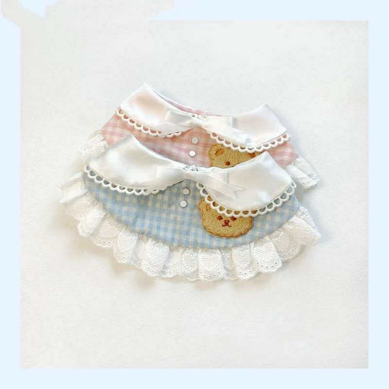 Pet Spring Plaid Cute Bib Pet  - Lace Teddy Lingerie recension och pris
