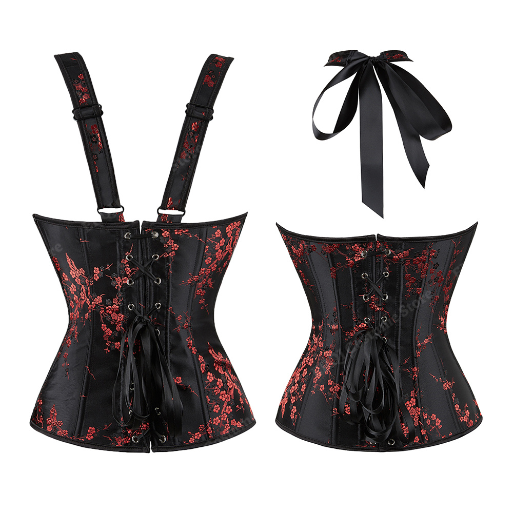 Corset with Straps for Women F - Corset Waist Cinch recension och pris