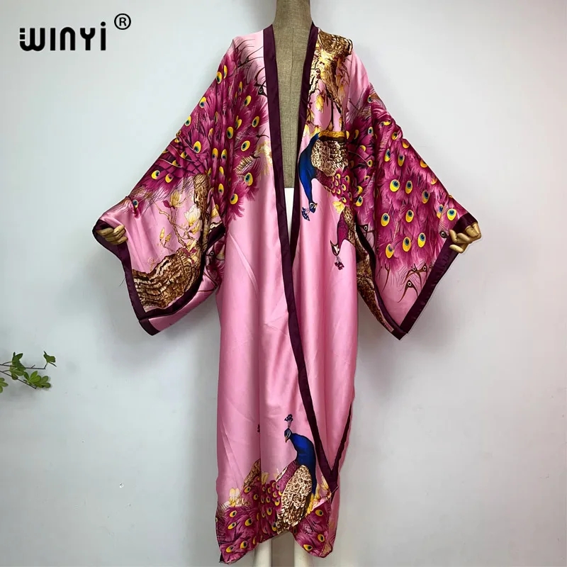 WINYI 2022 Summer Women Cardig - Robe Silk Women recension och pris