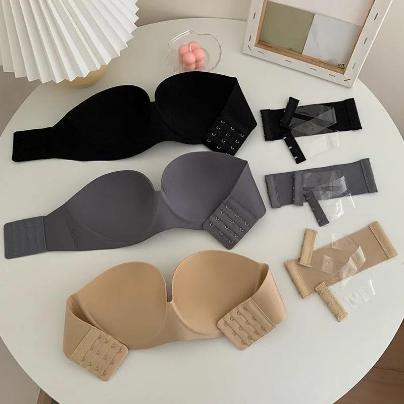 Women's Sexy Strapless Push-Up - Strapless Bra Backless recension och pris