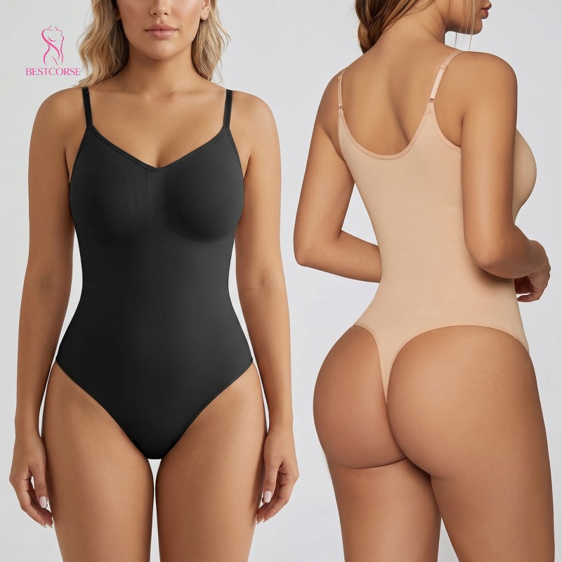 XS 3XL Seamless Body Suit Shap - Shapewear Bodysuit Firm recension och pris