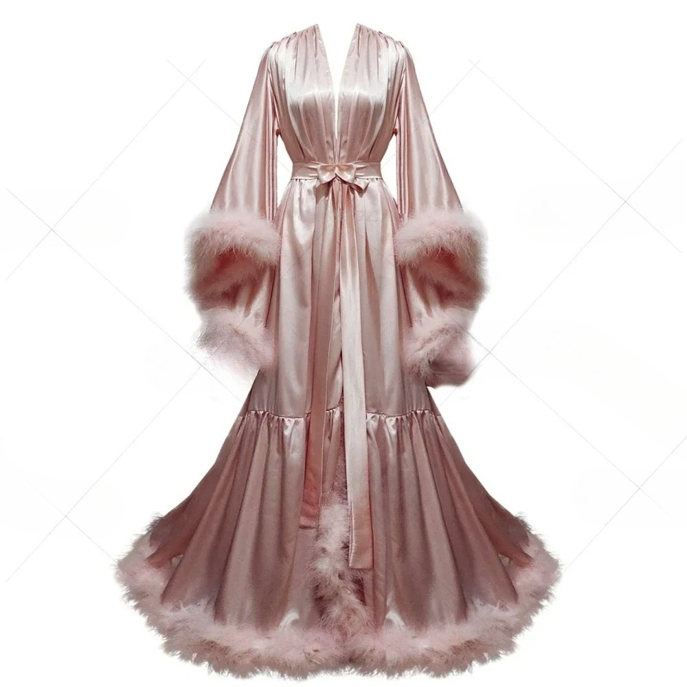 Customized Bathrobe for Women  - Robe Silk Women recension och pris