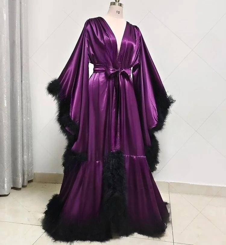Customized Bathrobe for Women  - Robe Silk Women recension och pris