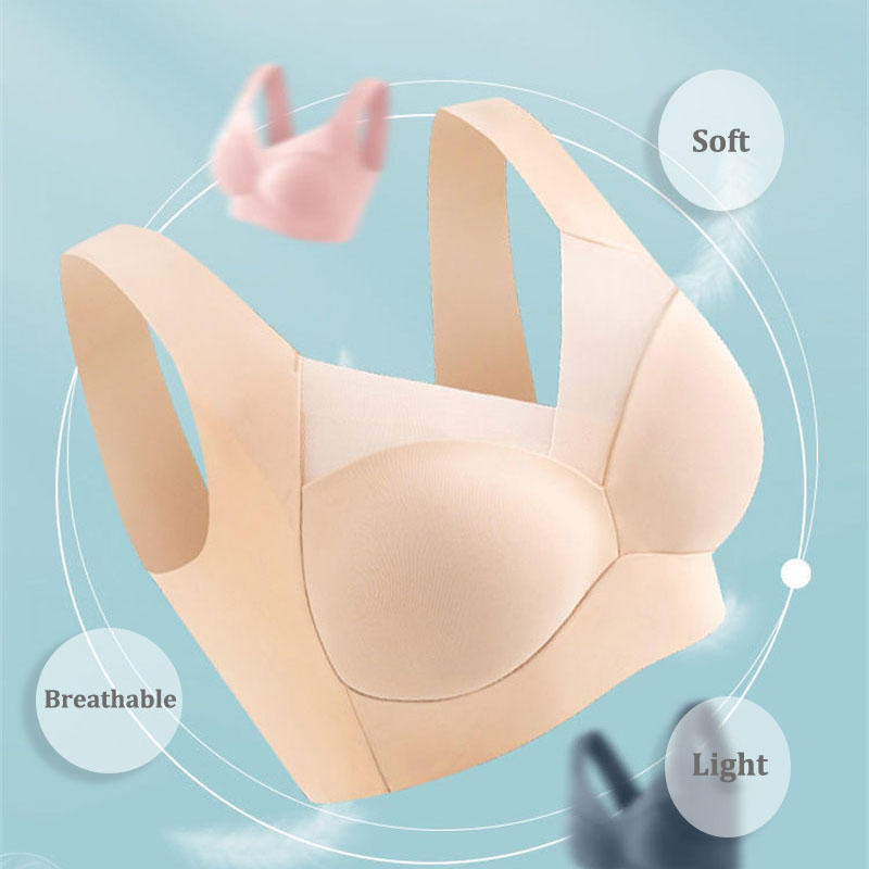 5PCS Women Sports Bras Full Cu - Bralette Wireless Soft recension och pris