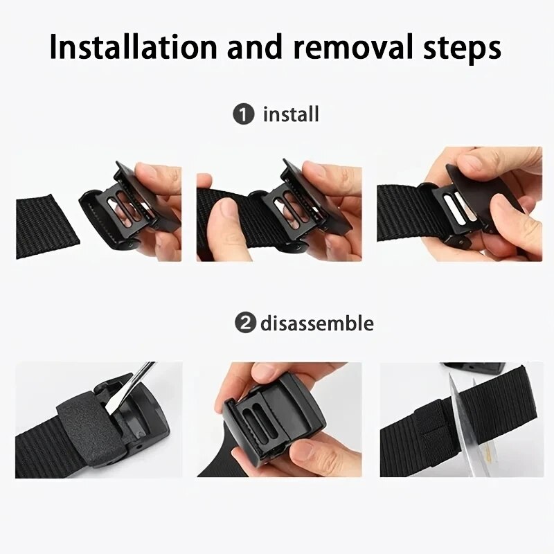 Men's Belt Outdoor Casual Canv - Corset Waist Cinch recension och pris