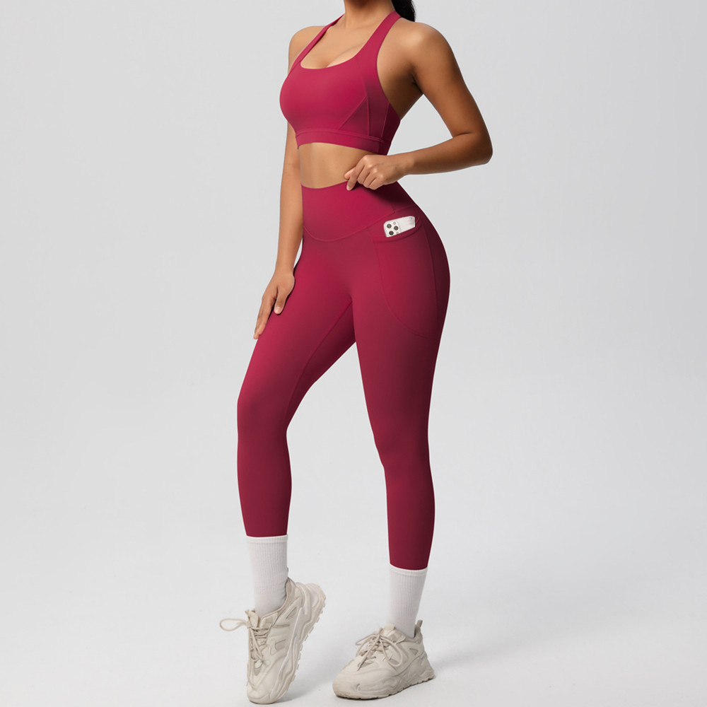 Pad Cross Shoulder Strap Yoga  - Sports Bra High Impact recension och pris